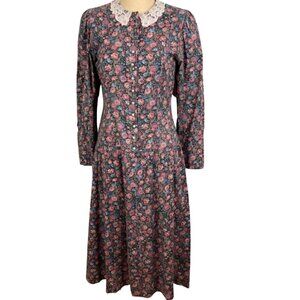 Lanz Originals Floral Dress Size 8
